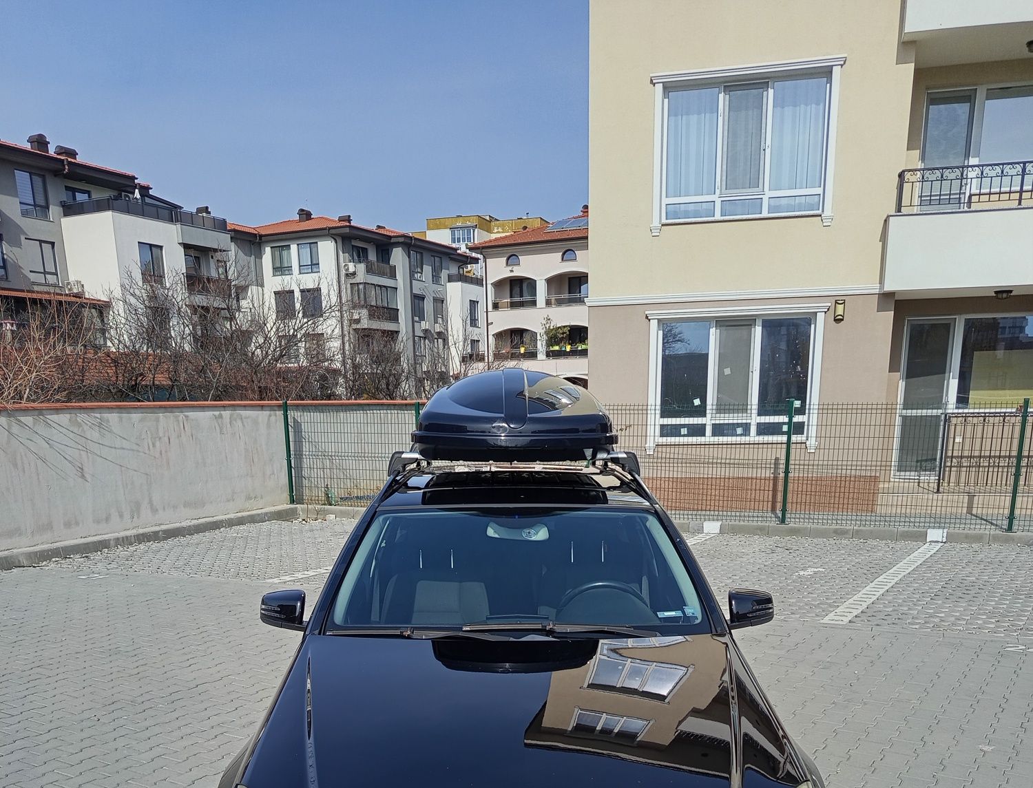 Автобокс багажник 420 оригинални греди w204