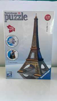 Puzzle 3D Ravensburger Big Ben,Turnul Eiffel,Pisa,Empire - stoc/lot 60
