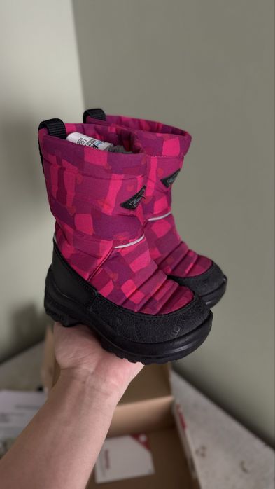 Детская зимняя обувь сапоги дутики Kuoma (Финские) оригинал