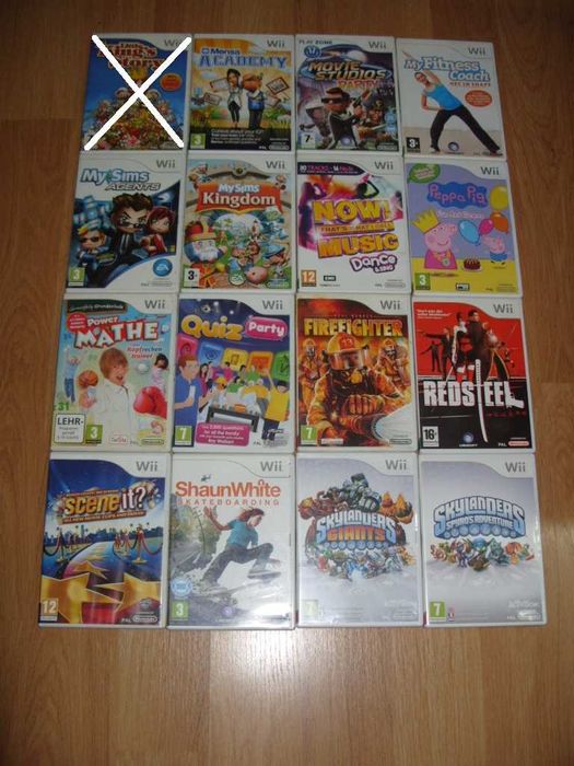 Игри и аксесоари за Nintendo Wii Част 2 - 15лв за брой