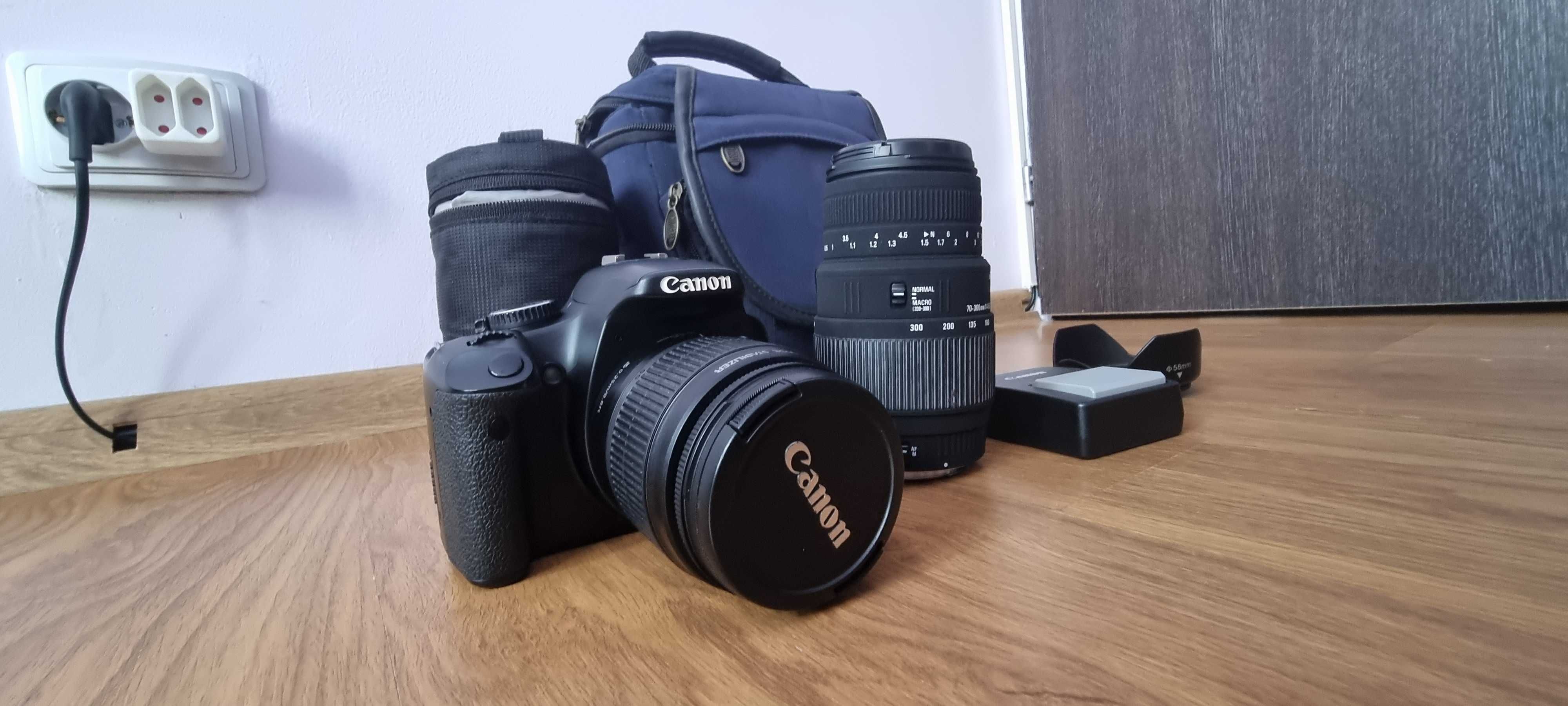 Canon EOS 450D +2 obiective