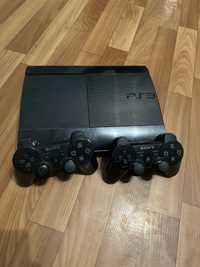 PS3 super slim (два джойстика) прошита