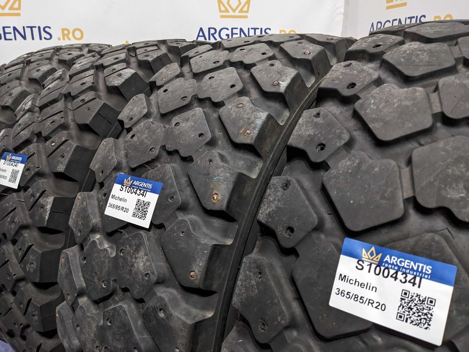 Set 4 anvelope 365/85/R20 Michelin (cod S100434I)