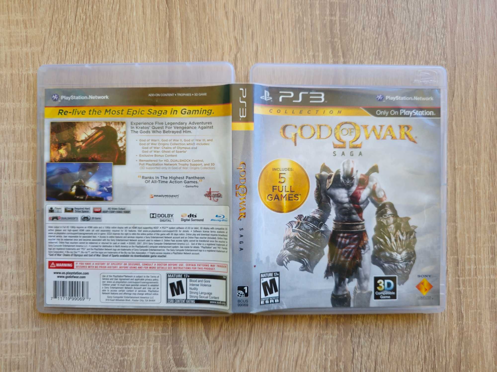 God of War Saga/GOW SAGA за PlayStation 3 PS3 ПС3