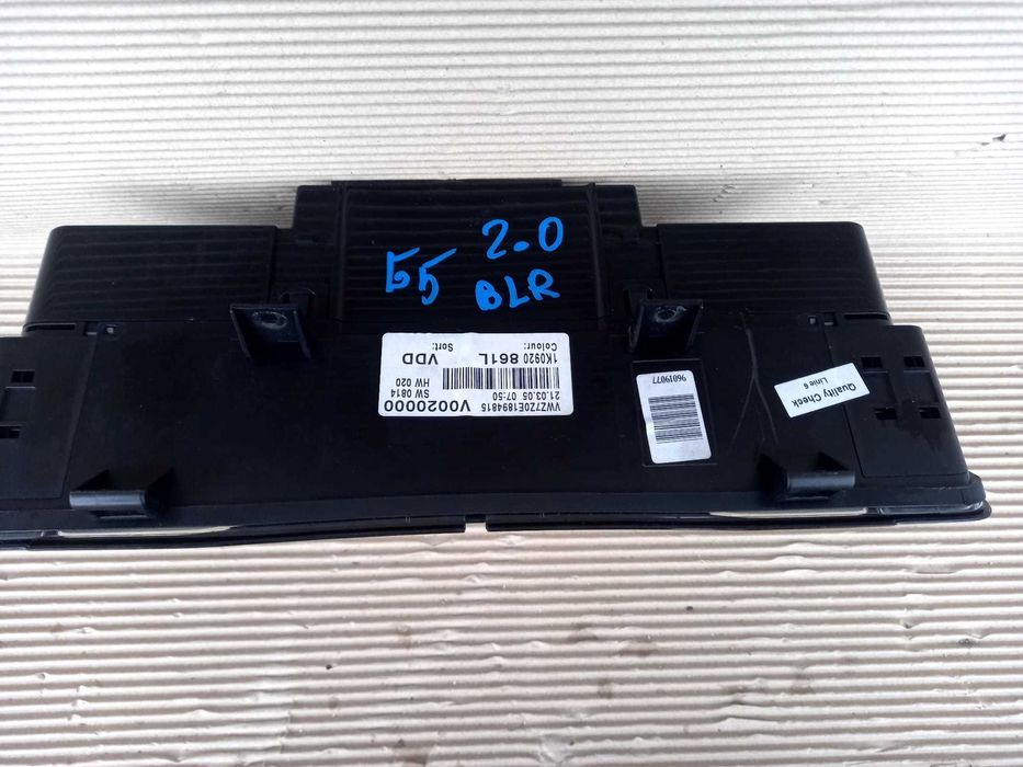 Vw Golf 5, ceas bord minidot motorizari benzina din dezmembrari