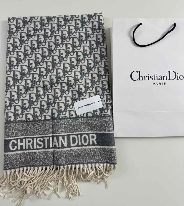 Dior-Оригинален чисто нов дамски есенно-зимен шал