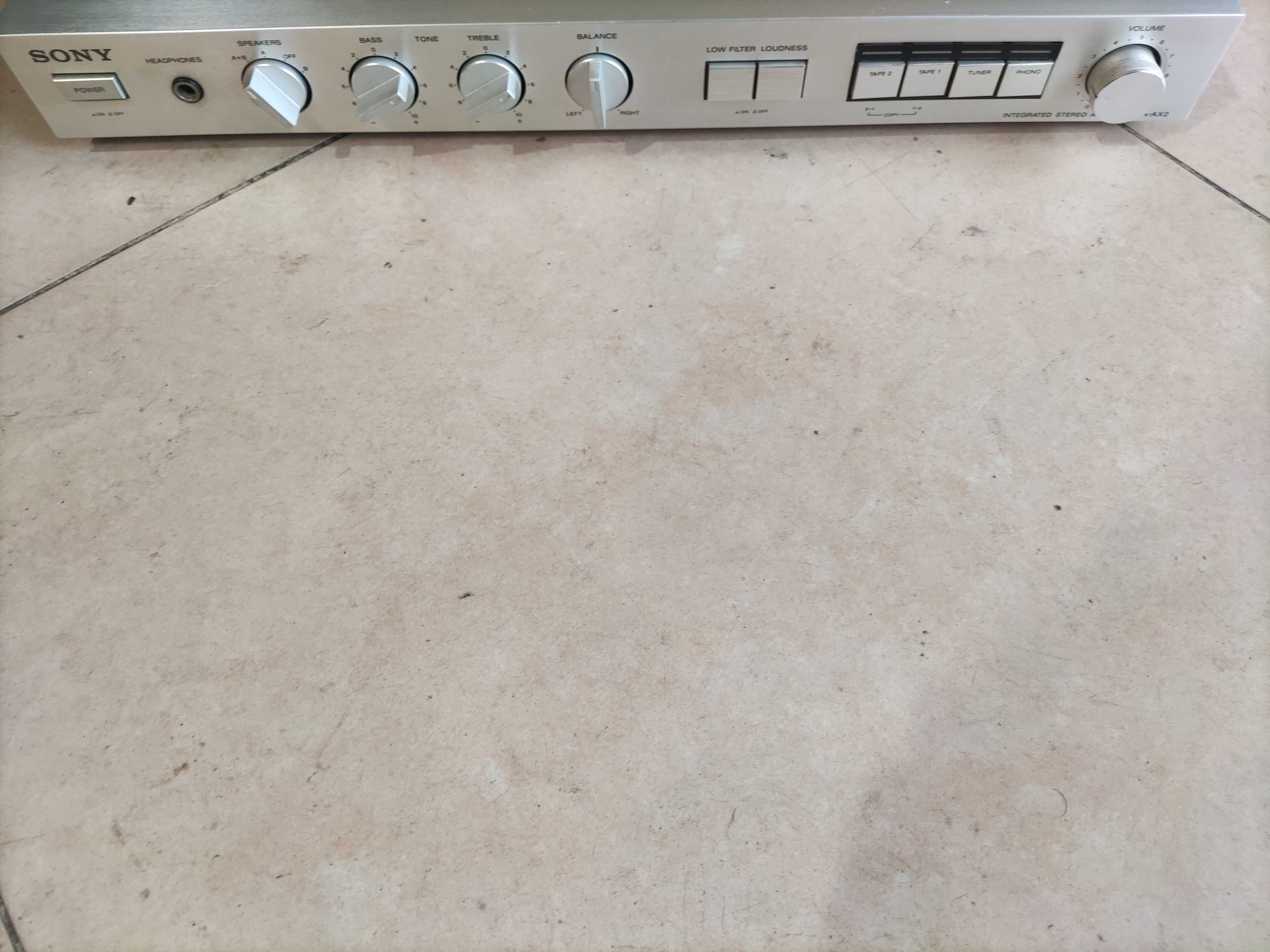 Sony ta-ax2 ретро стерео усилвател с грамофонен вход.2x50W на 4 ома.
