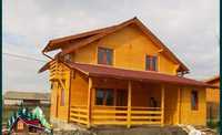 Constructii case si cabane de lemn