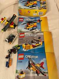 Lego creator- самолет 3 вида