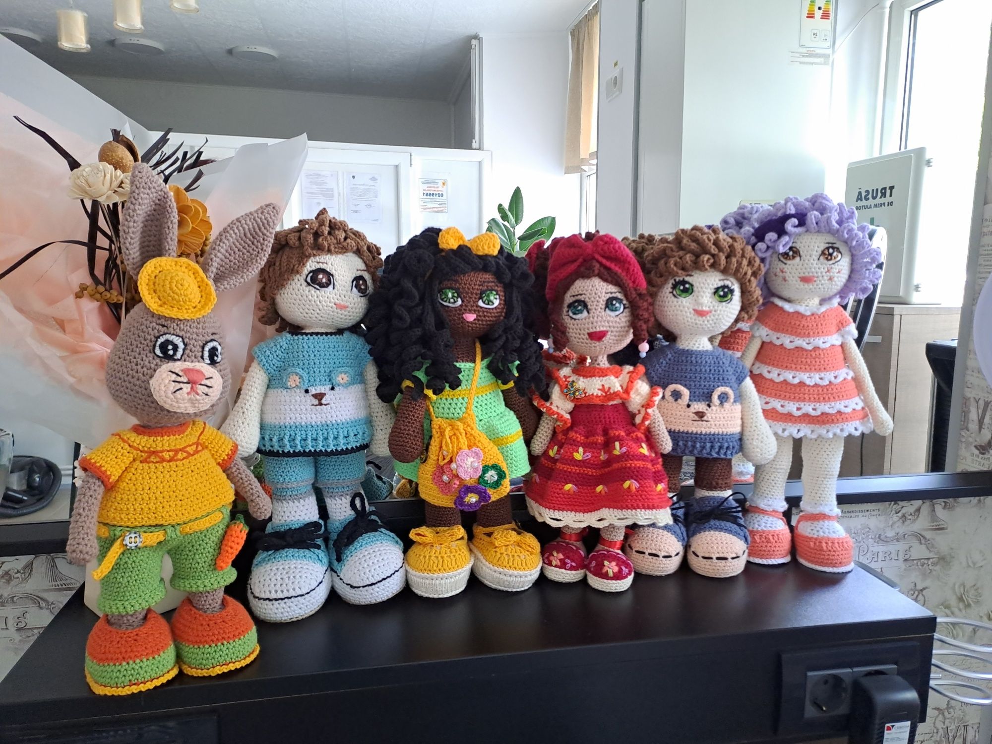 Păpuși croșetate prin tehnica amigurumi!