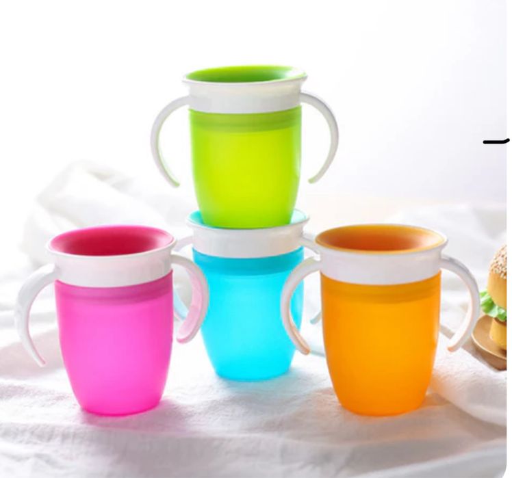 Cana de baut pentru copii cu rotatie de 360