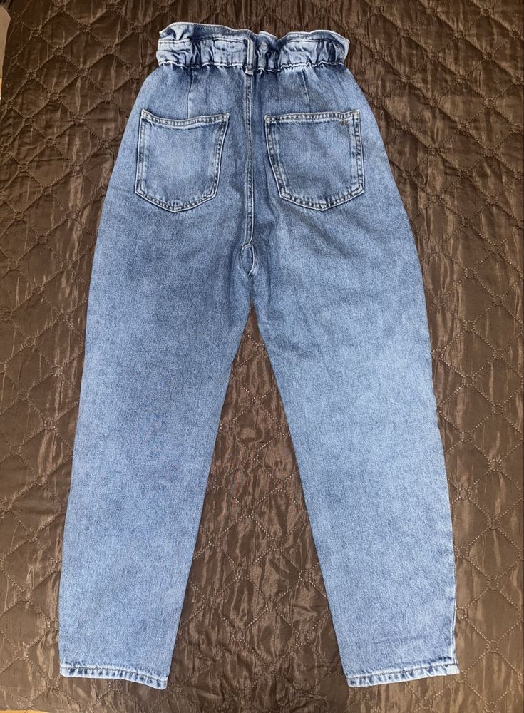 Дамски  свтло сини дънки ZARA.