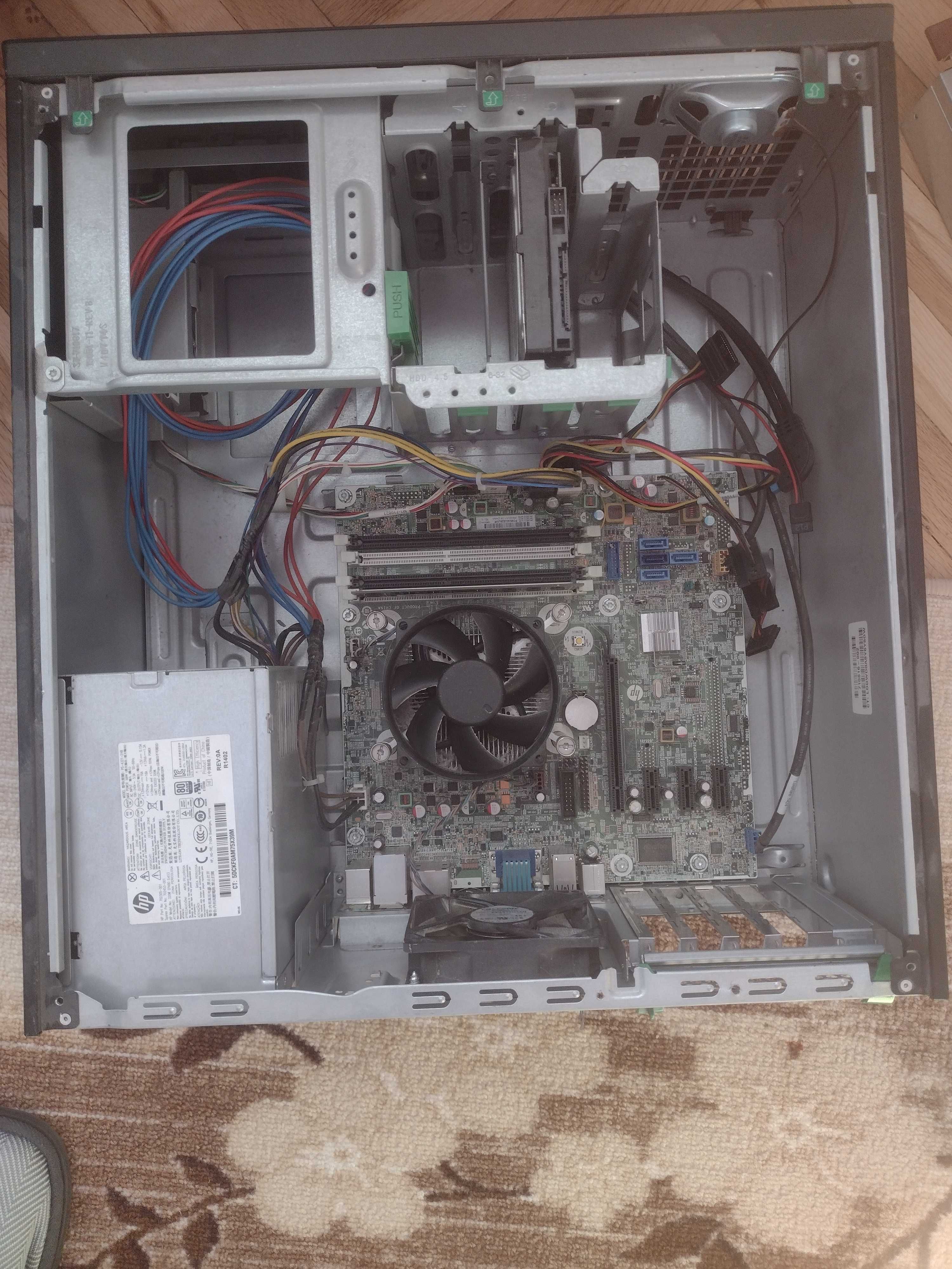 Продавам компютър hp prodesk 600 g1 xeon 1220 v3