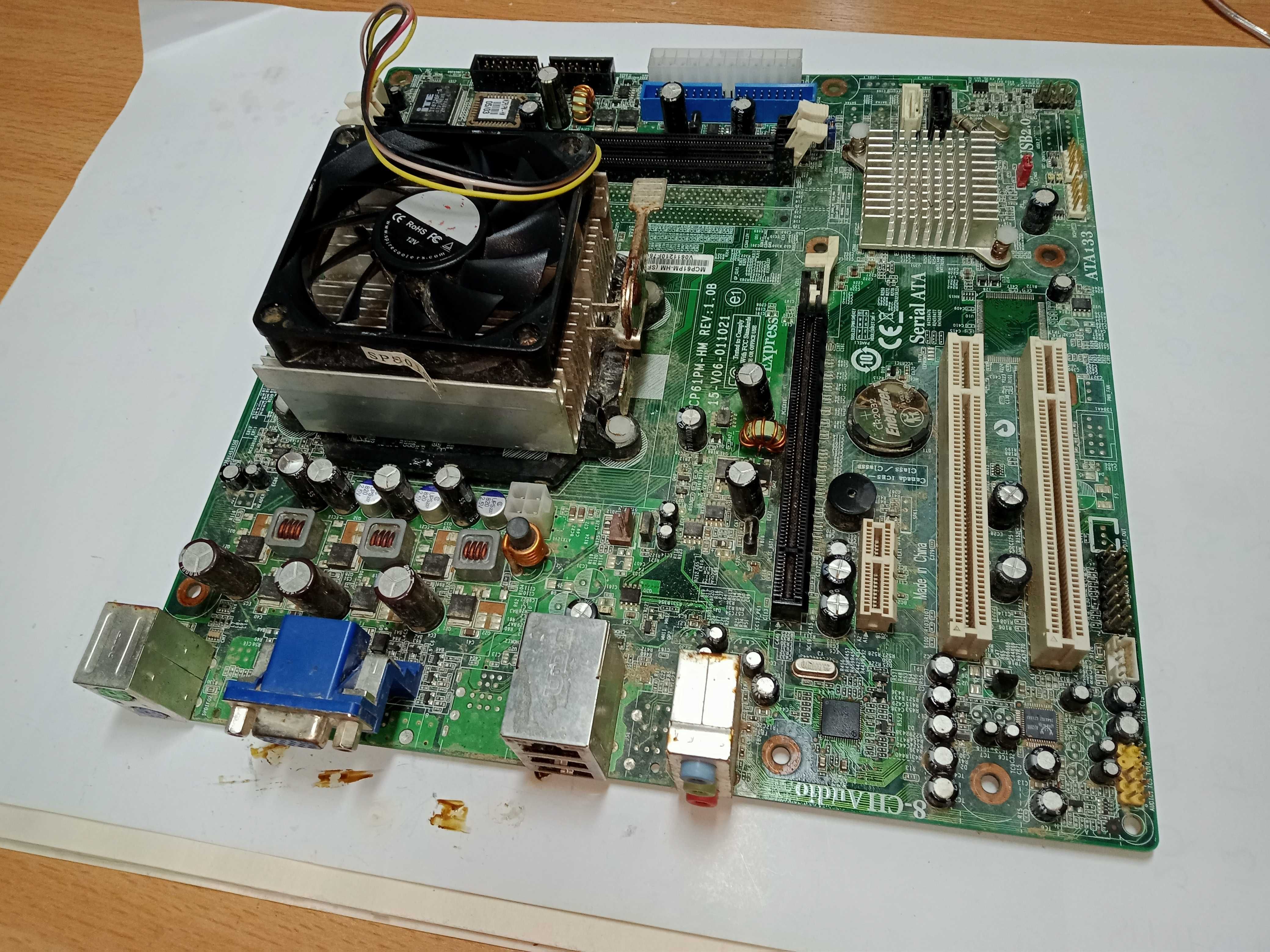 Kit placa de baza socket AM2 si CPU AMD athlon 64 x2 dual core
