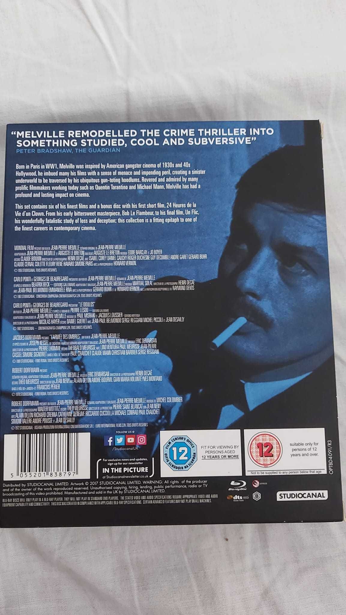 Jean Pierre Melville Blu-ray blu ray colecție de filme