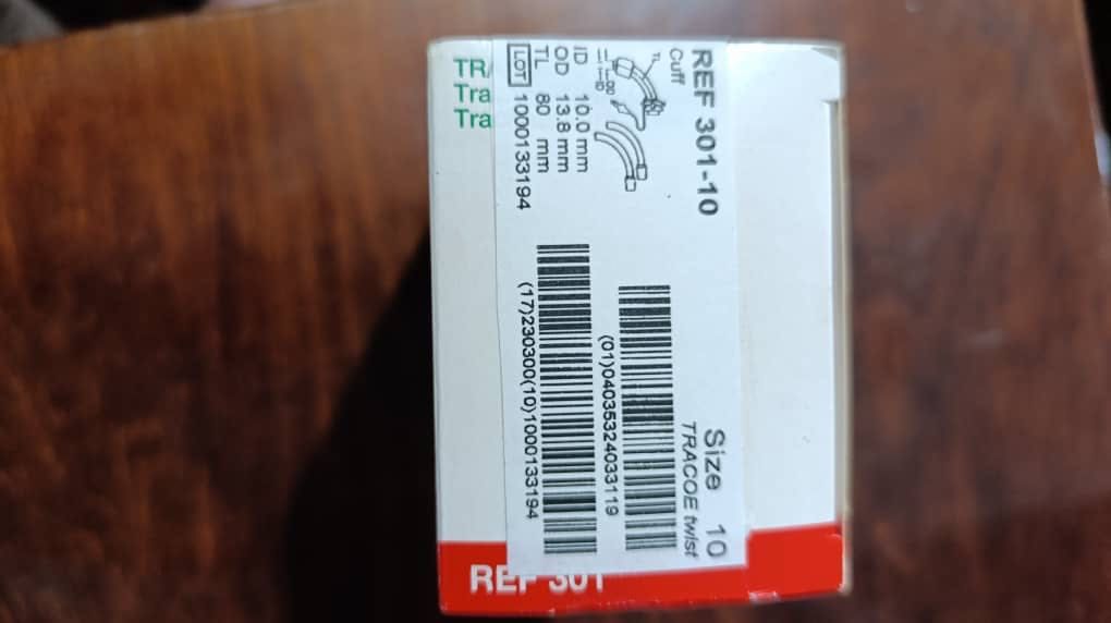 Продаю трахеостомические трубки  ID 10mm, OD 13,6mm, to 80.Ref