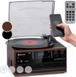 Ретро стерео уредба Oakland DAB грамофон, касета CD, USB SD, FM BT AUX