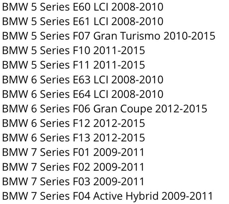 Capace oglinzi Carbon oglinda Piano black BMW M Seria 7 6 F01 F06 F10