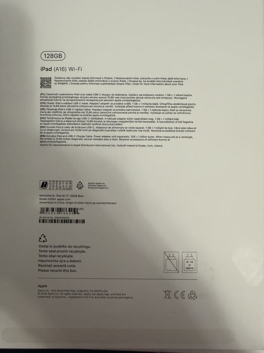 Ipad Air A16 11” 2025