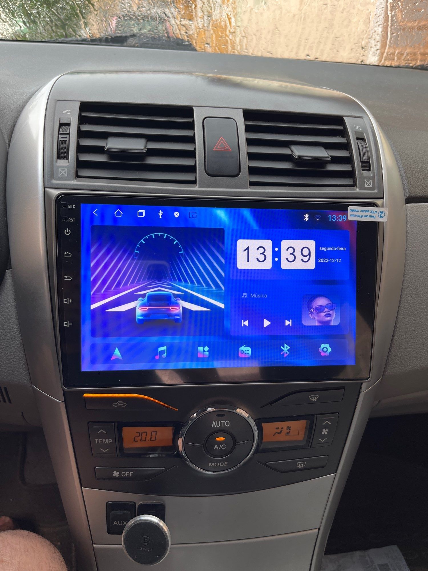 Promo! Toyota Corolla мултимедия 2006-2013 Android Gps Навигация