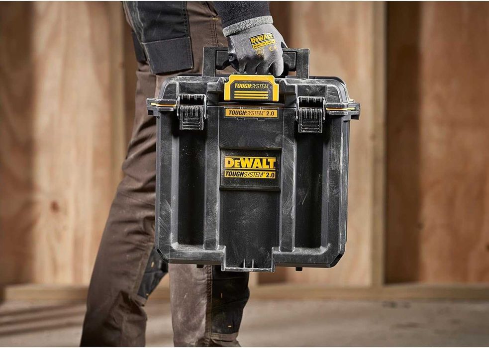 Ящик для инструментов DEWALT TOUGHSYSTEM 2.0 Compact Deep Toolbox!