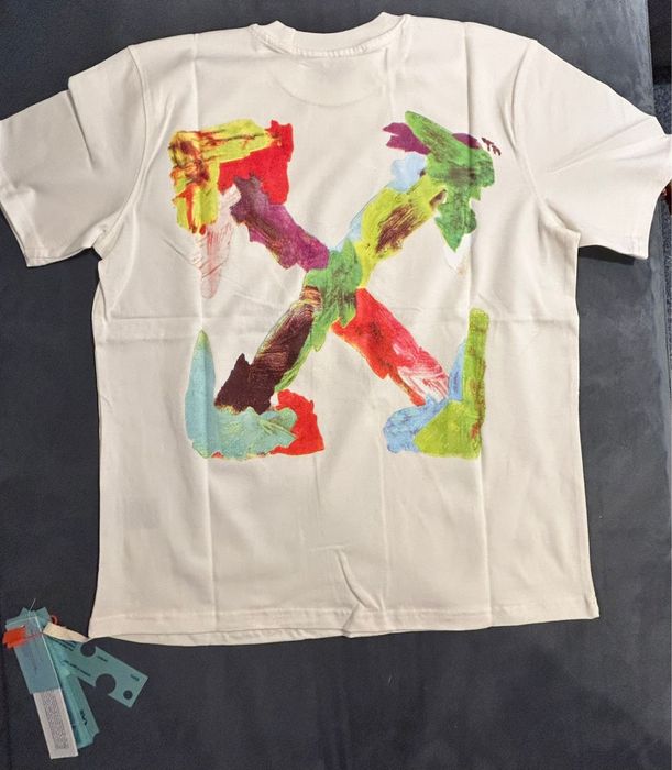 Tricou Off-White colectia noua, bumbac 100%, premium