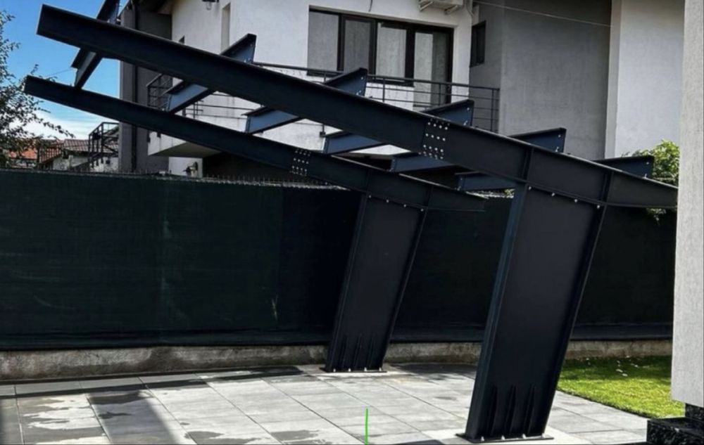 Carport metalic copertina auto