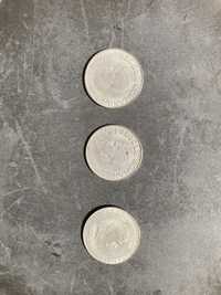Lot de monede argintate dupa moneda 500 lei 1941 si 10000 lei 1946