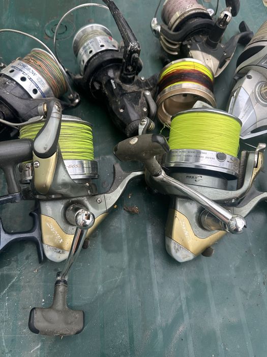 Mulinete de crap shimano ,okuma