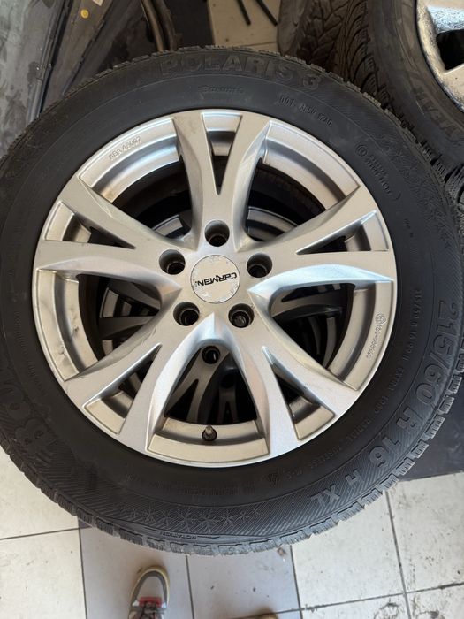 Джанти ЕТ42, 6.5Jx16 със зимни гуми 215/60/16 Фолксваген Ауди