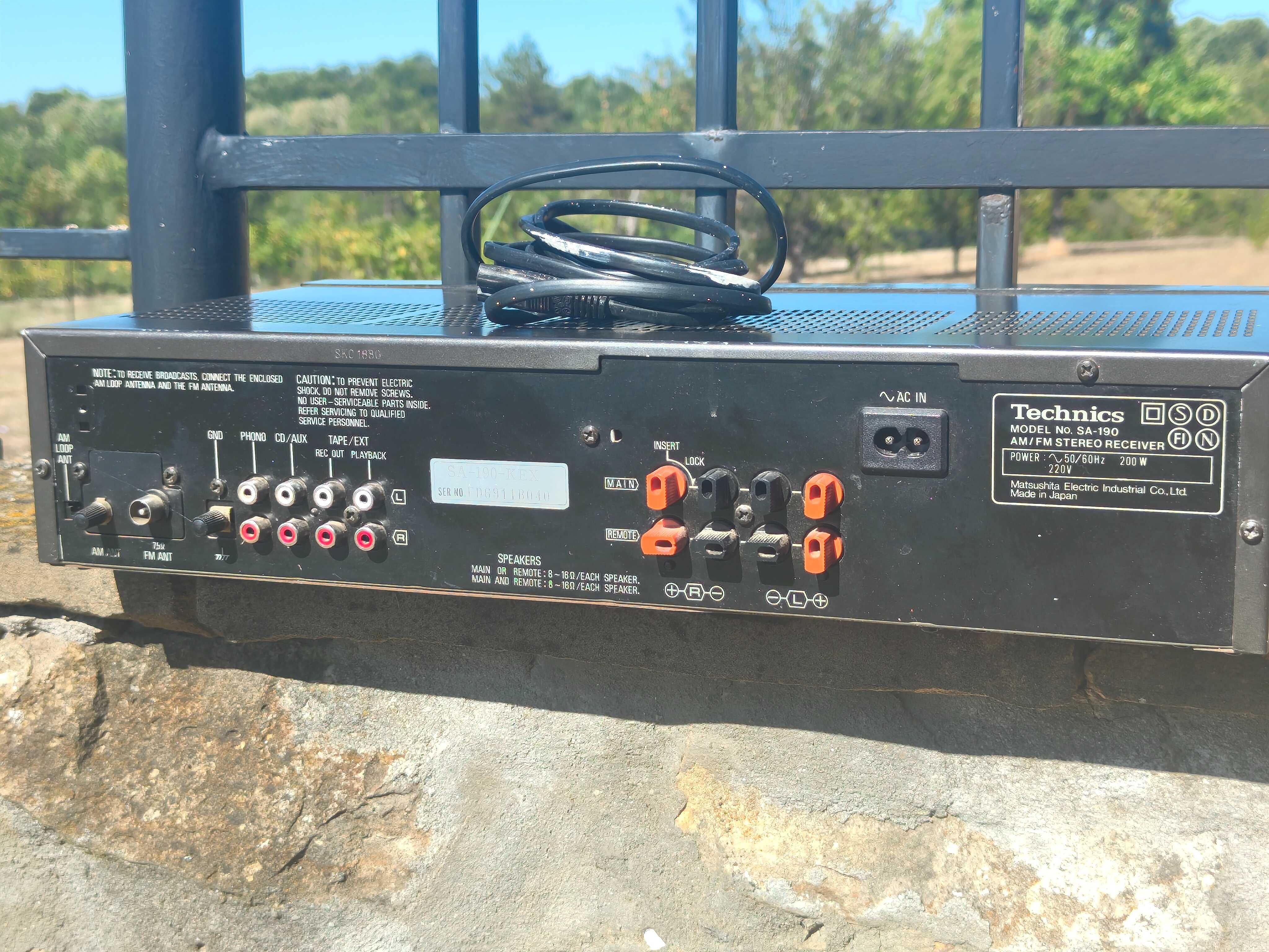 Ресийвър Technics SA-190