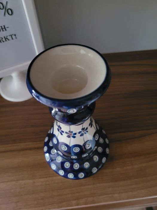 Свещник Полска керамика Boleslawiec
Pols