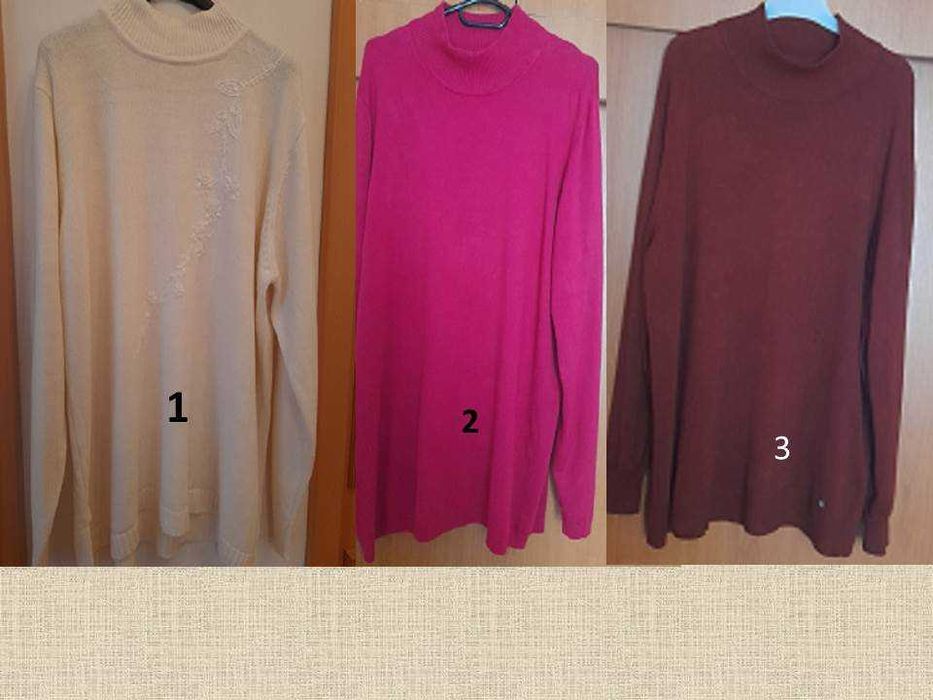 Pulovere marimea XXL, model clasic, stare excelenta