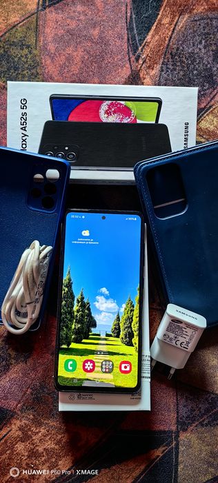 SAMSUNG Galaxy A52s 5G-Перфектно състояние.Подаръци