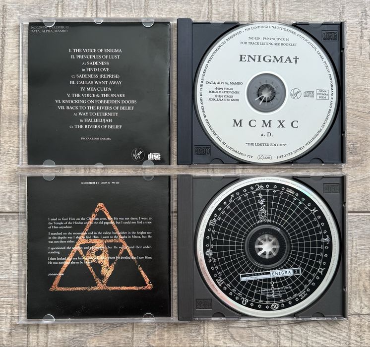 Lot 4 cd-uri (albume) - Enigma (M. Cretu)