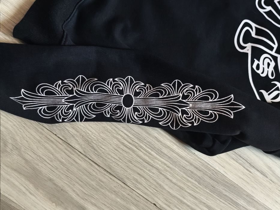 Chrome Hearts Black Zip Up Hoodie
