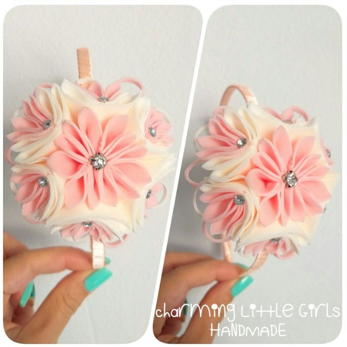 Диадеми и ленти изцяло ръчна изработка