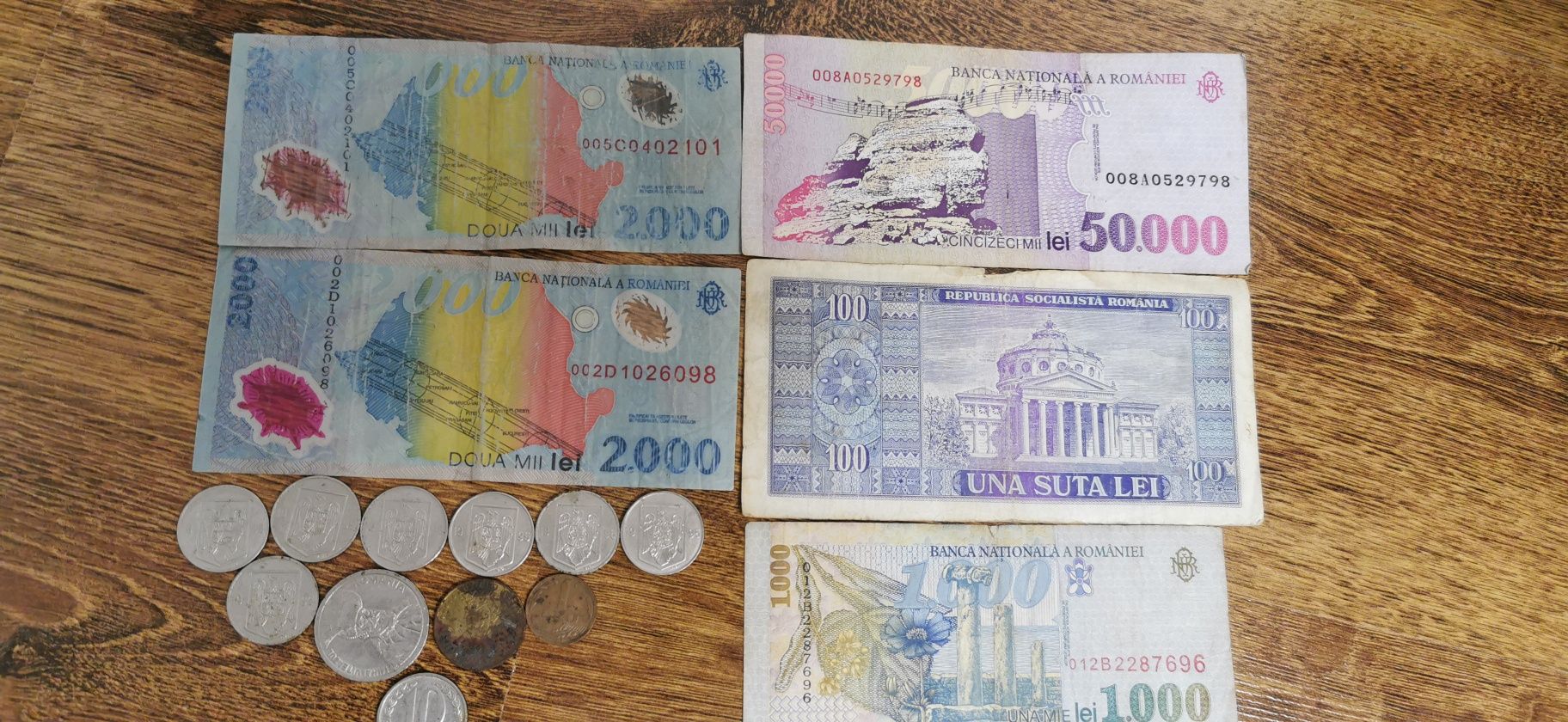 Vand bancnote/monezi romanesti colectie