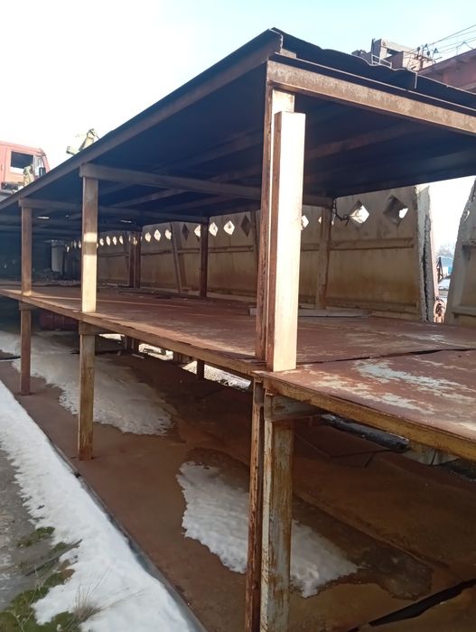 Продам стеллажи металлические разные