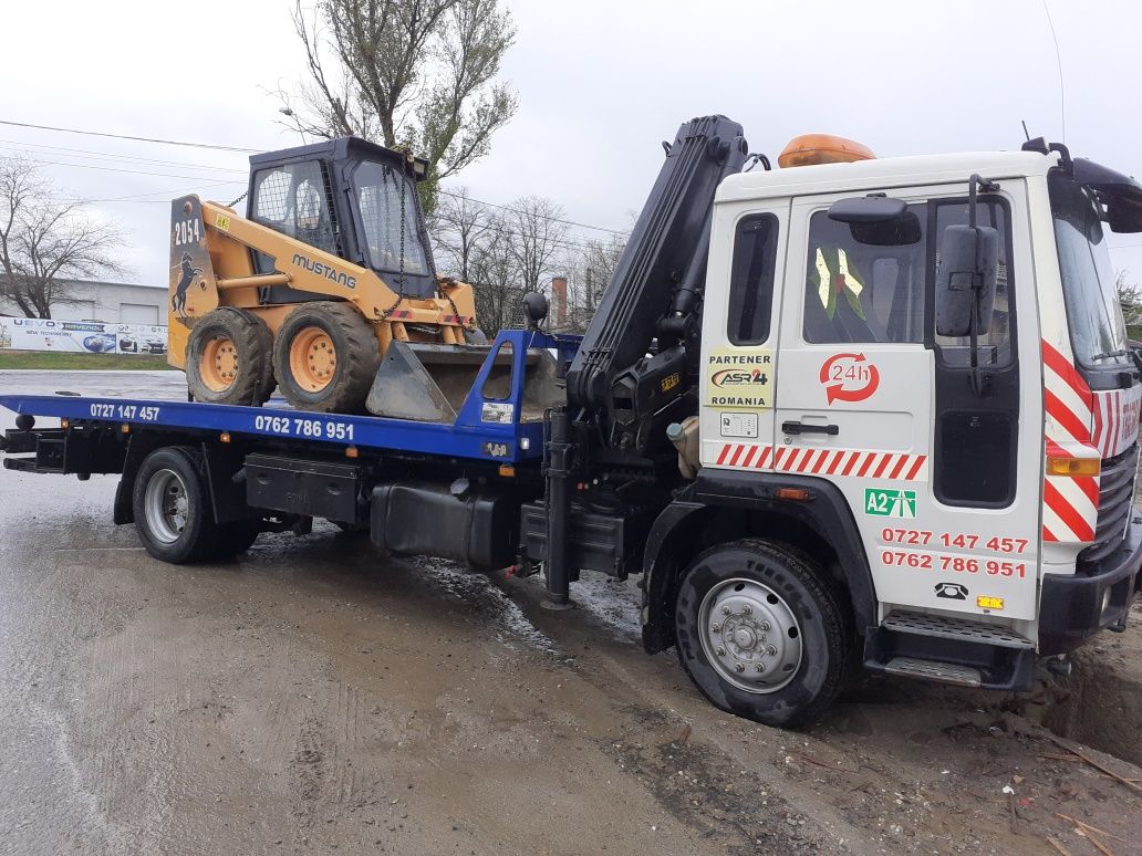Tractari Platformă Asistență. A2. Medgidia Cernavoda FETEȘTI Drajna