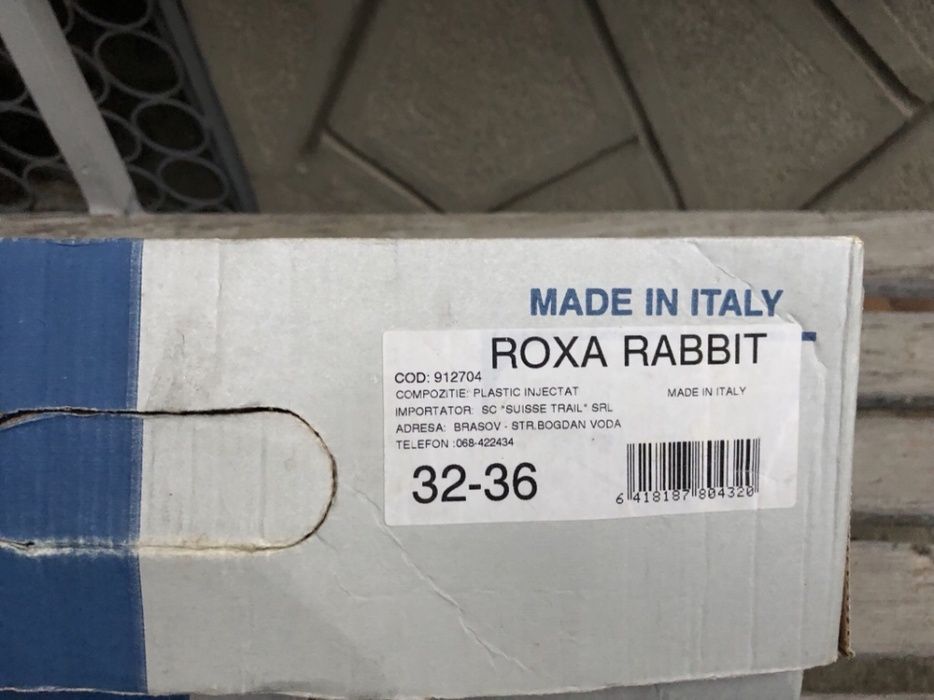 Patine de gheta ROXA Rabbit reglabile nr. 32-36
