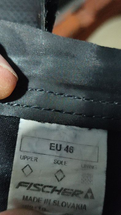 FISHER clăpari ski fond , mărimea 46, interior 30 cm.