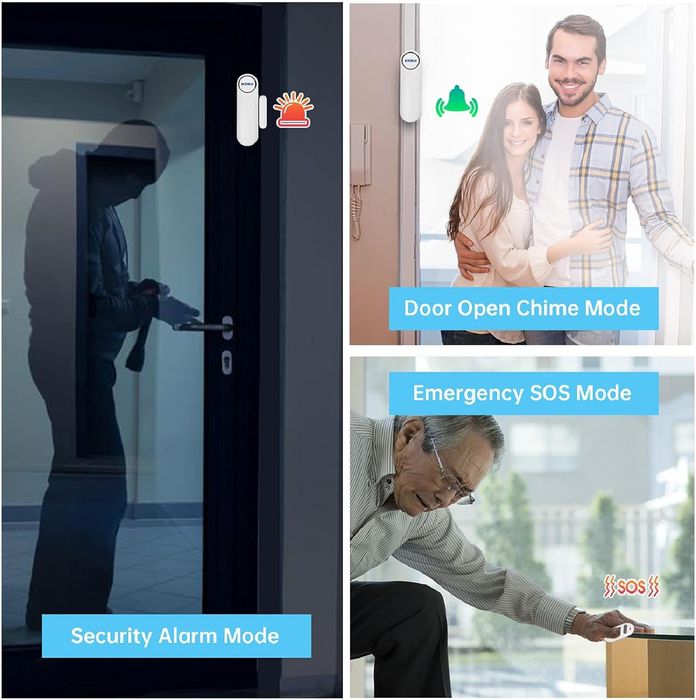 Безжичен мук Kerui D121 датчик за врата