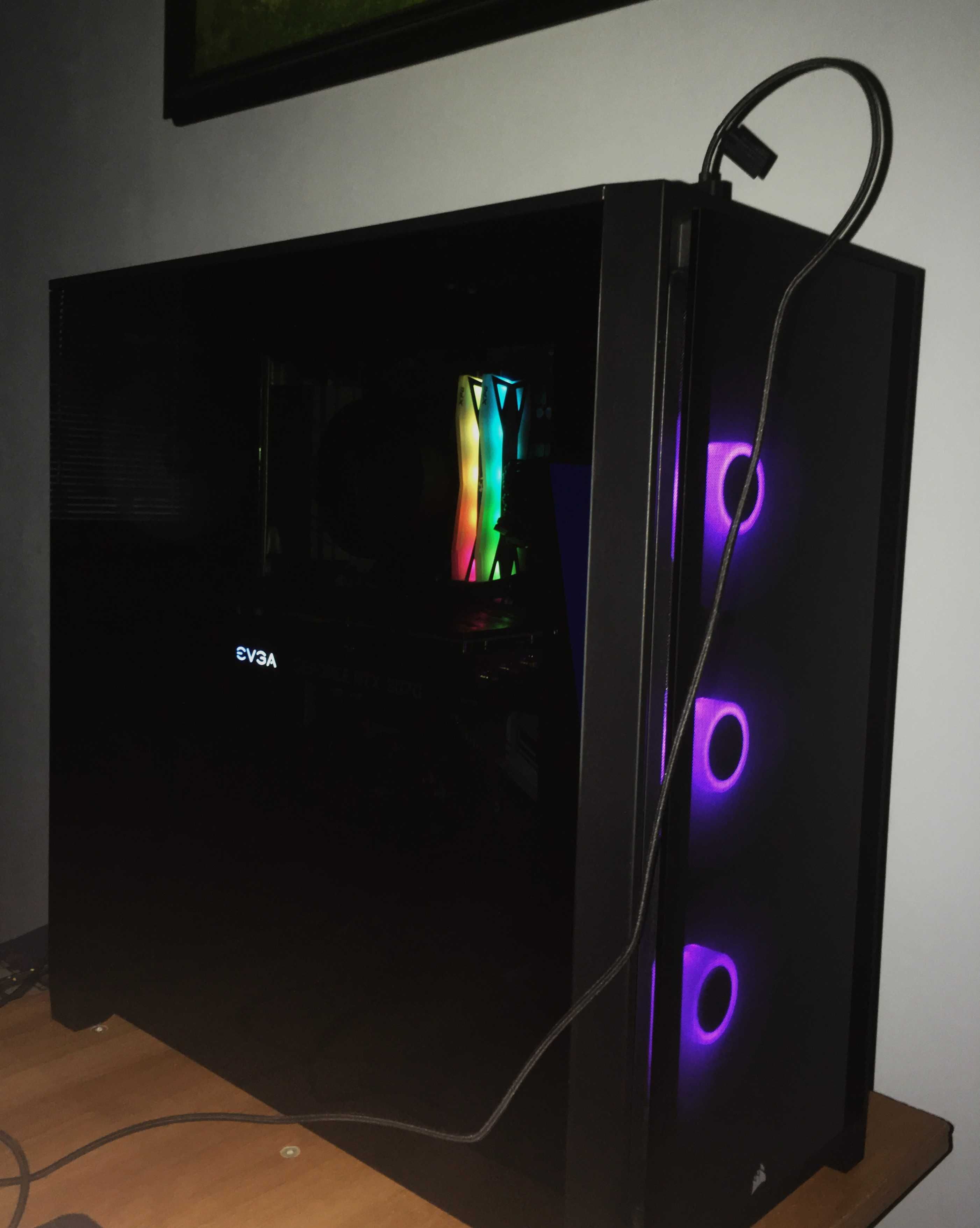 Геймърски компютър с EVGA RTX 3070, Ryzen 5 3600, 16GB DDR4
