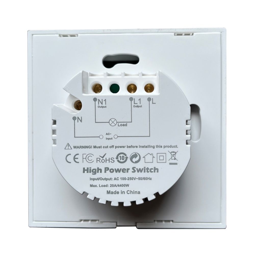 Tuya Smart 20A EU WiFi-PRO ключ за бойлер с енергиен отчет