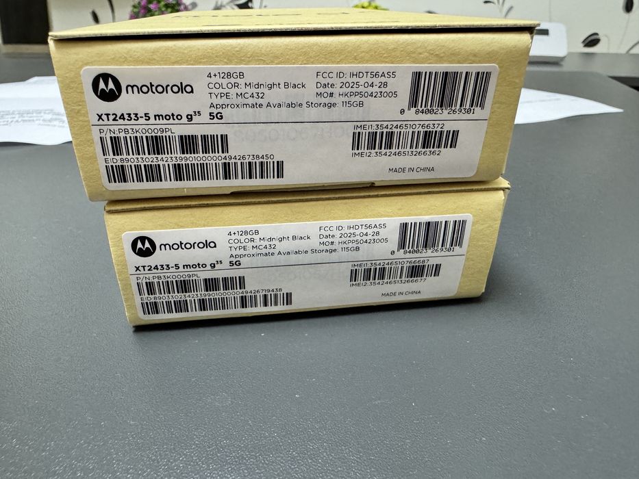 Smartphone Mototola moto g35, 5G, 128gb