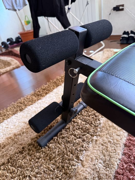 Vand set ganter+banca de abdomene+banca de bench press