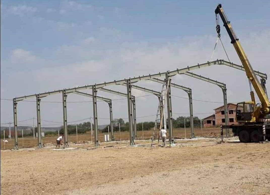 Vand hale de producție metalică 12x40x4,5 12400e