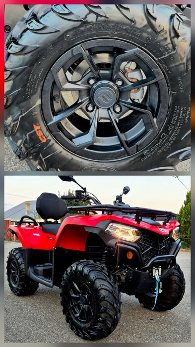 CF MOTO 2024 300km euro5 450Lung Garanție euro5 (linhai canam polaris