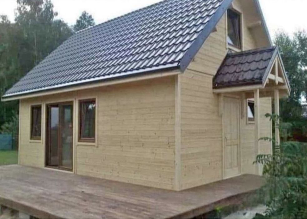 Case si cabane din lemn de locuit